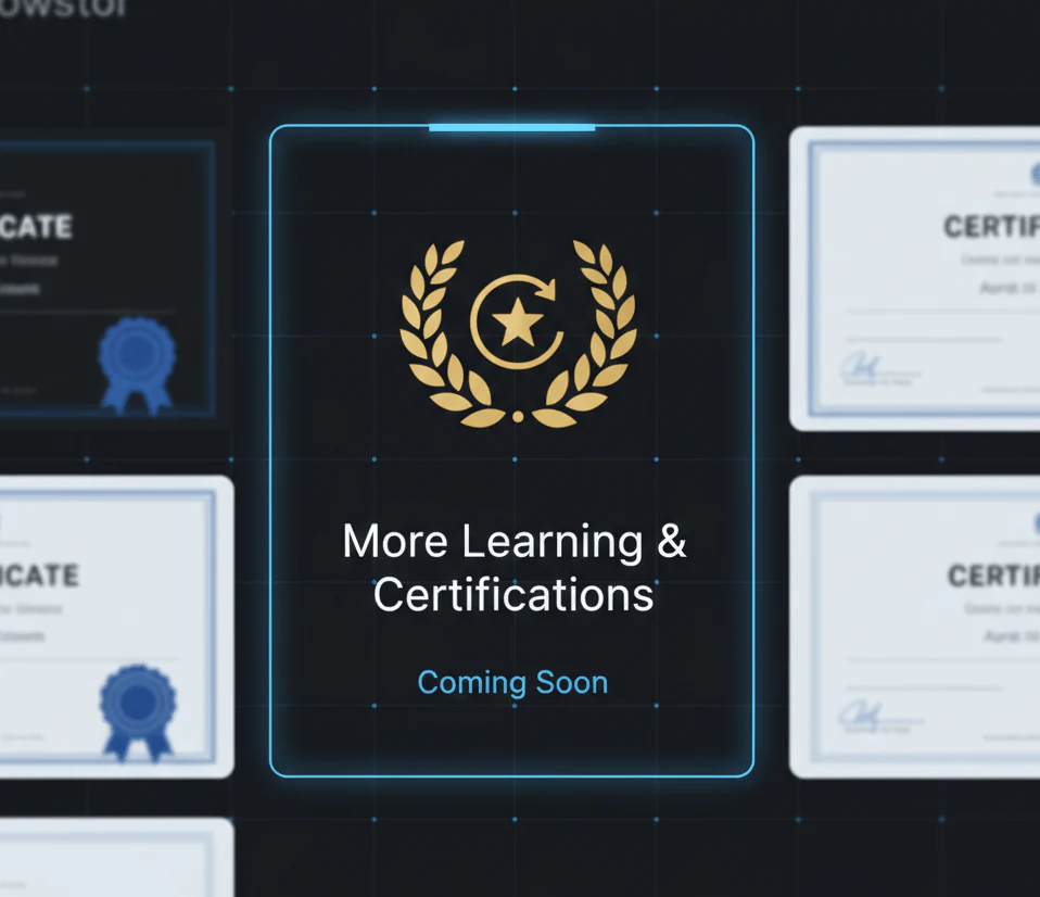 Professional certification
